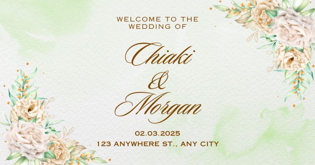 wedding card design