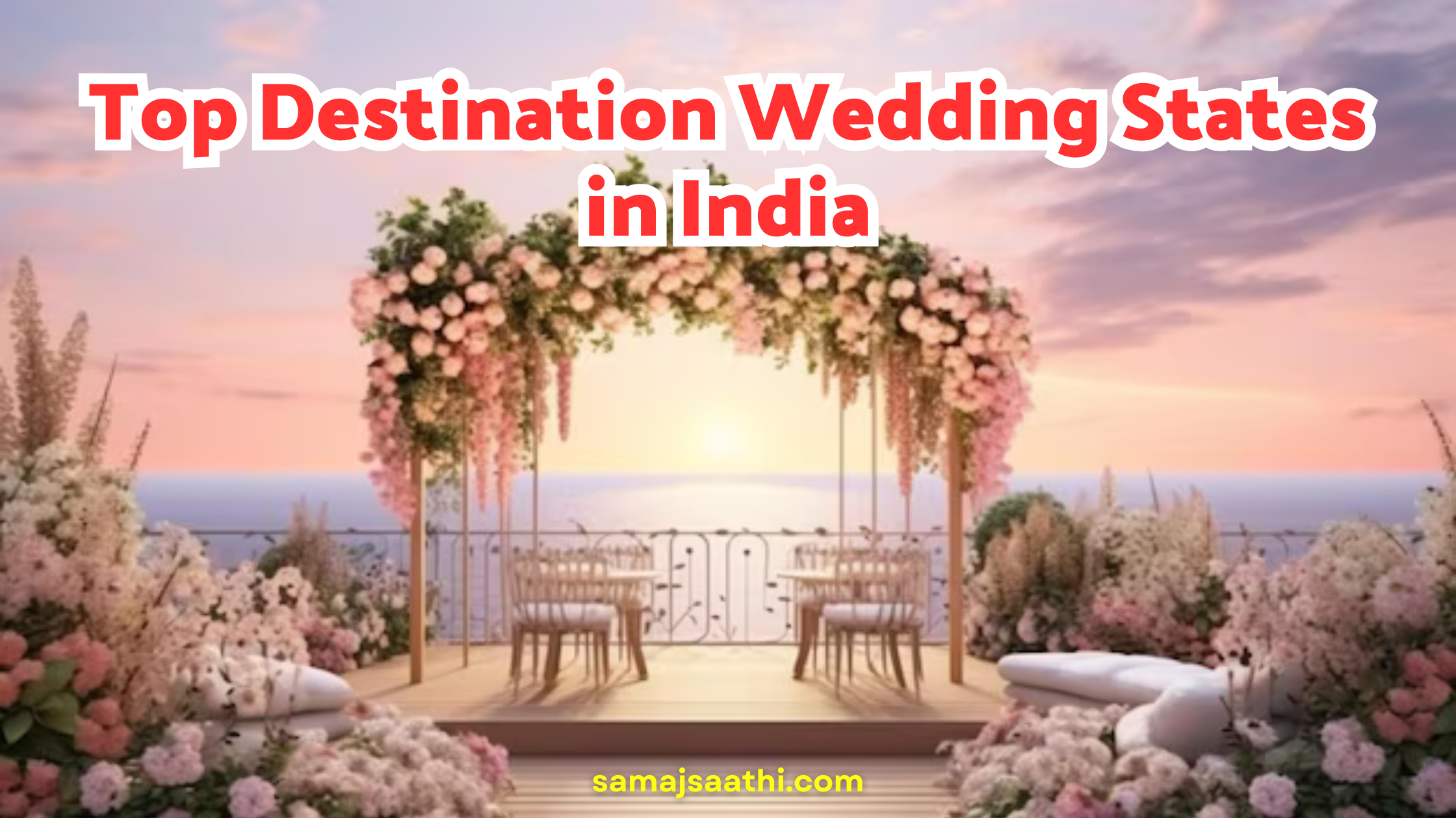 Top 3 Destination Wedding States in India